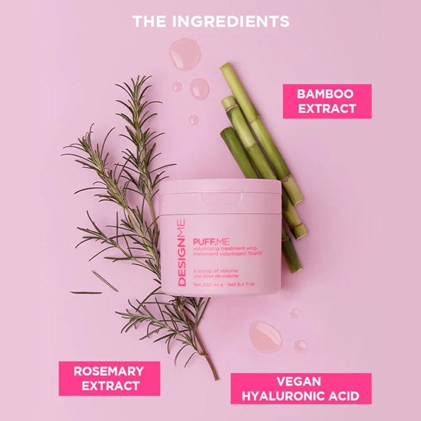 DESIGNME Puff.ME Volumizing Whip - objemová maska 250 ml