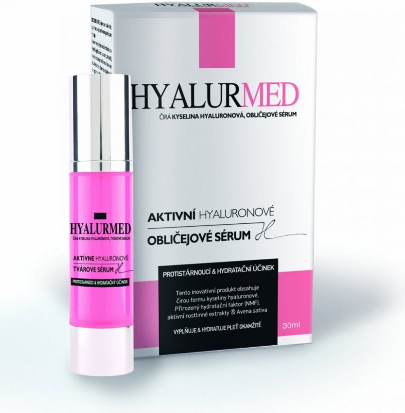 Hyalurmed - Aktivní hyaluronové obličejové sérum 30 ml
