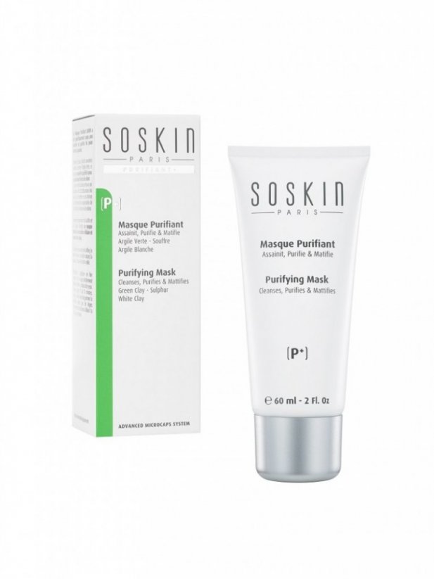 Soskin-Paris Purifying Mask - Čistící maska pro mastnou a smíšenou pleť 60 ml