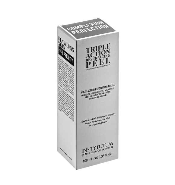 INSTYTUTUM Triple Action Resudfacing Peel 100 ml - krabička