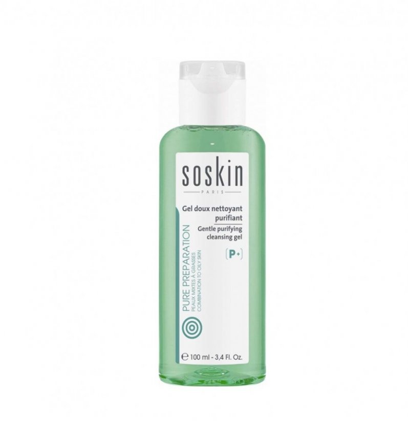 SOSKIN-PARIS Purifying Gel - čistící gel pro mastnou pleť 100 ml