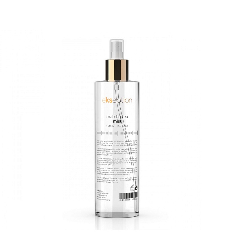 EKSEPTION Matcha Tea Mist - Hydratační a osvěžující spray 400 ml