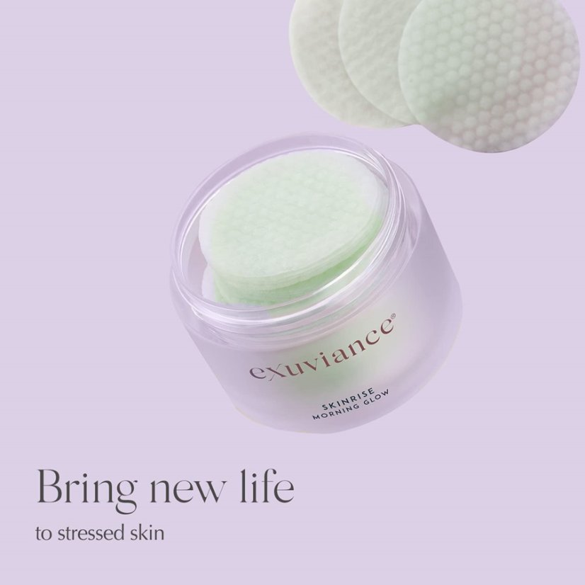 EXUVIANCE SkinRise Morning Glow - exfoliační polštářky 50 ml