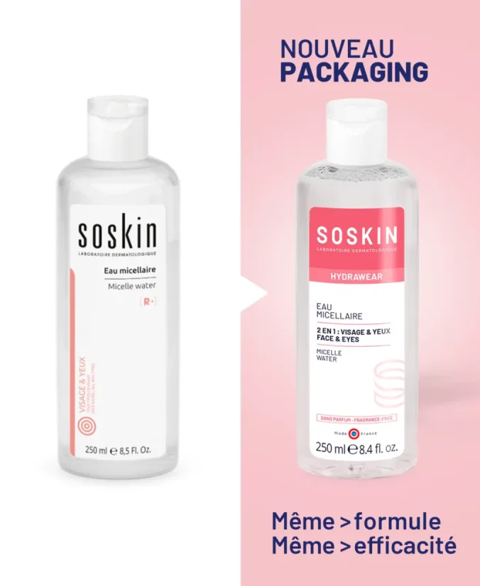 SOSKIN-PARIS Micelle water - micelární voda 250 ml