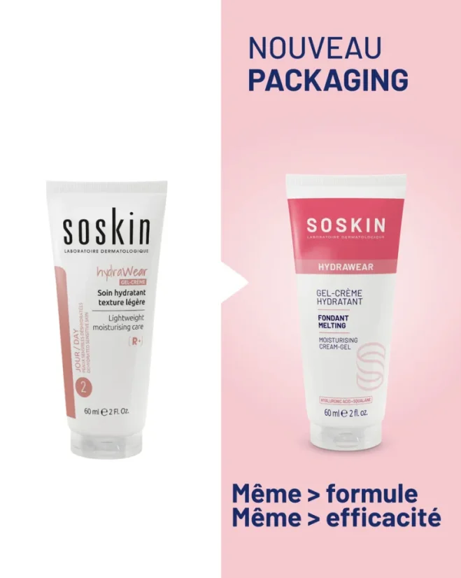 Hydratační gel-krém SOSKIN Hydrawear Moisturizing 60 ml