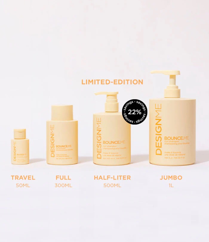 DESIGNME Bounce.Me Curl Sh. - šampon na vlnité vlasy 50 ml