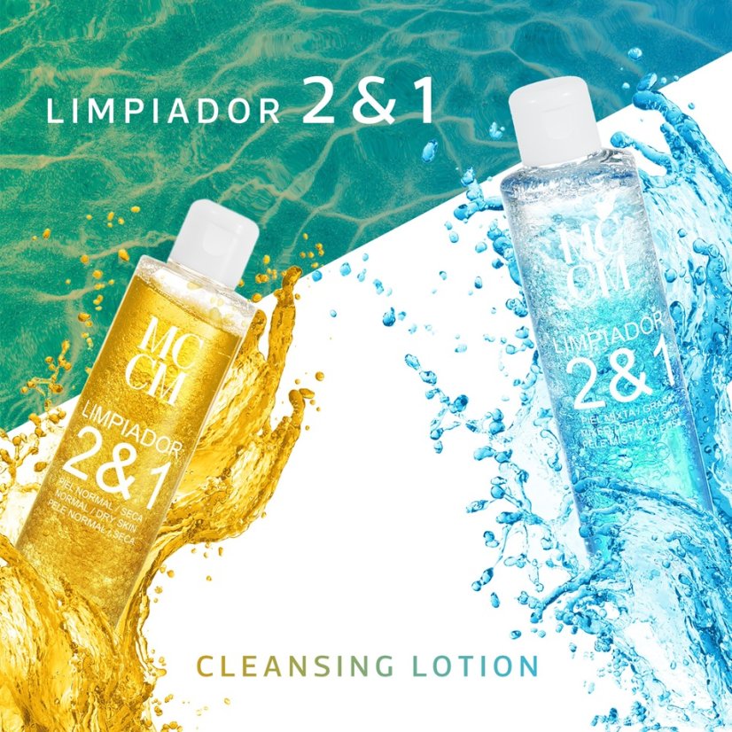MCCM Limpiador 2 & 1 Greasy Skin - odličovač na mastnou pleť 200 ml