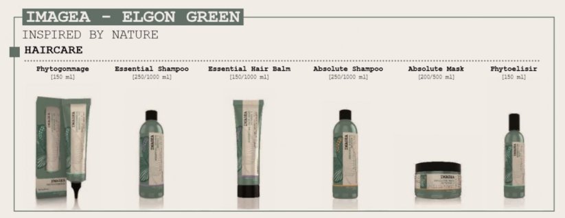 ELGON Green Absolute Shampoo - Šampon na suché a barvené vlasy 250 ml