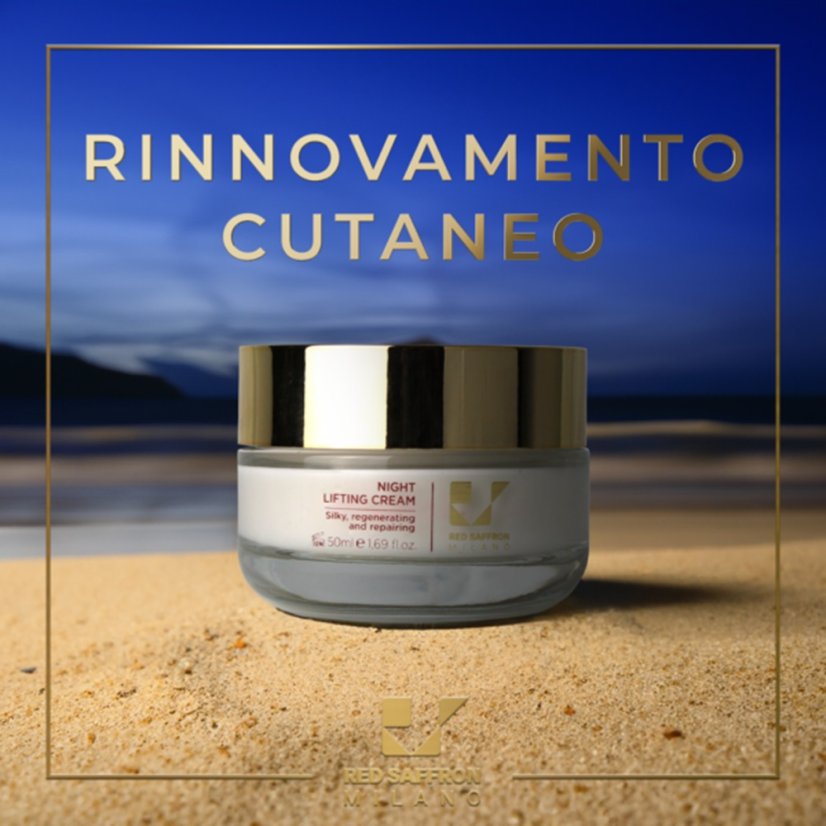 RED SAFFRON MILANO Night Lifting Cream - liftingový noční krém 50 ml