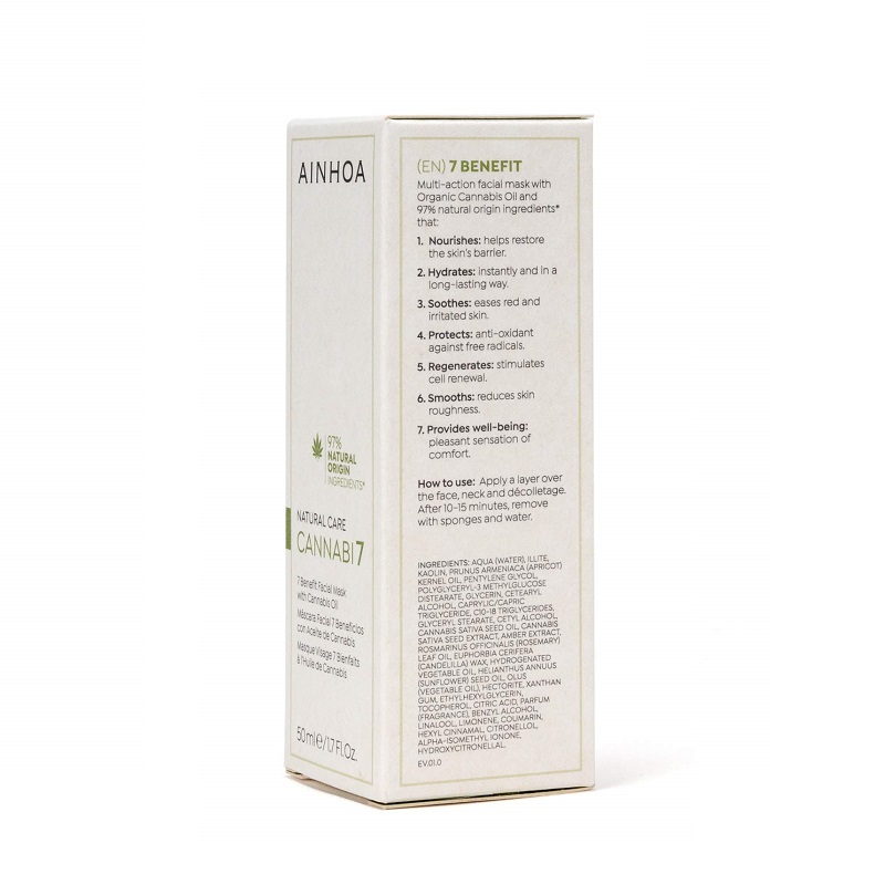 AINHOA Cannabi7 Mask - Maska s konopným olejem 50 ml