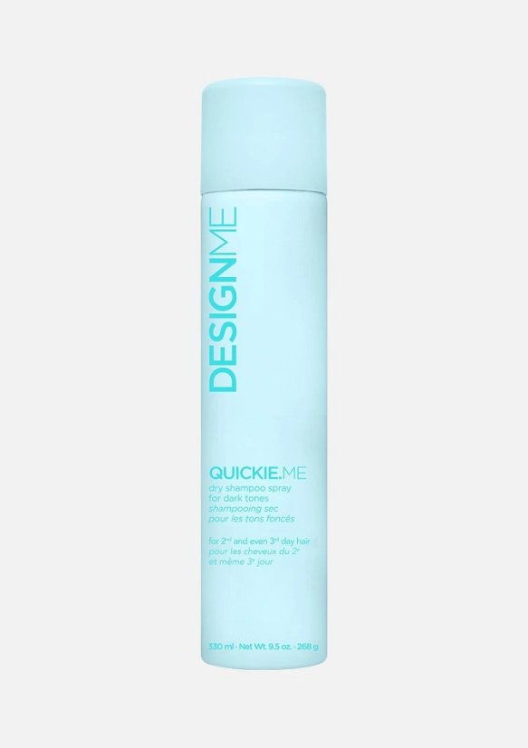 DESIGNME Quicke.Me Dry Dark - suchý šampon pro tmavé vlasy 339 ml