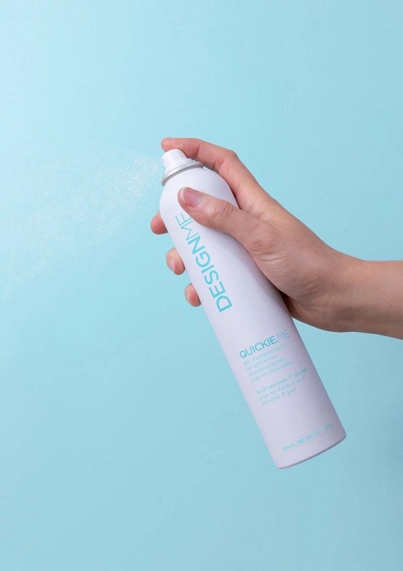 DESIGNME Quckie.Me Dry Light - suchý šampon pro blond vlasy 330 ml