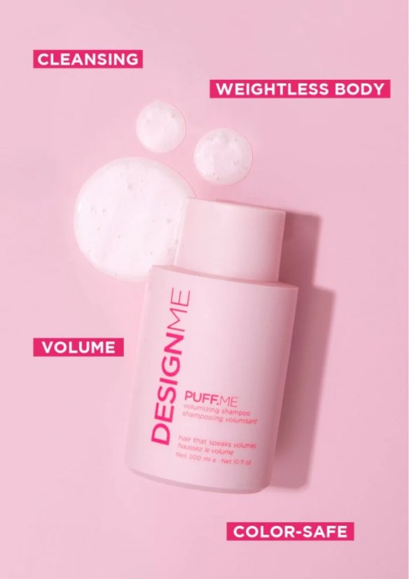 DESIGNME Puff.ME Volumizing Shampoo - objemový šampon 50 ml