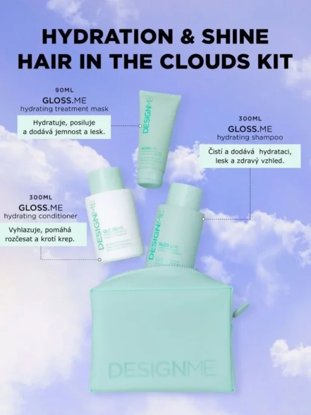 DESIGNME Gloss.ME Hydration Kit - sada pro hydrataci a lesk