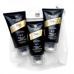 DSD de Luxe - cestovní sada na vlasy (šampon, maska, sérum) 3 x 50 ml