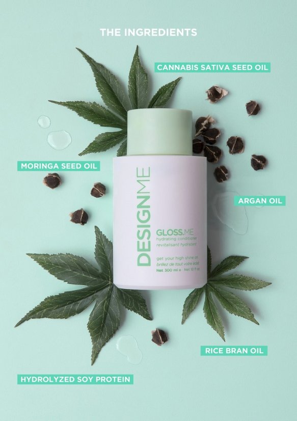 DESIGNME Gloss.Me Hydrating Cond. - hydratační kondicionér 300 ml
