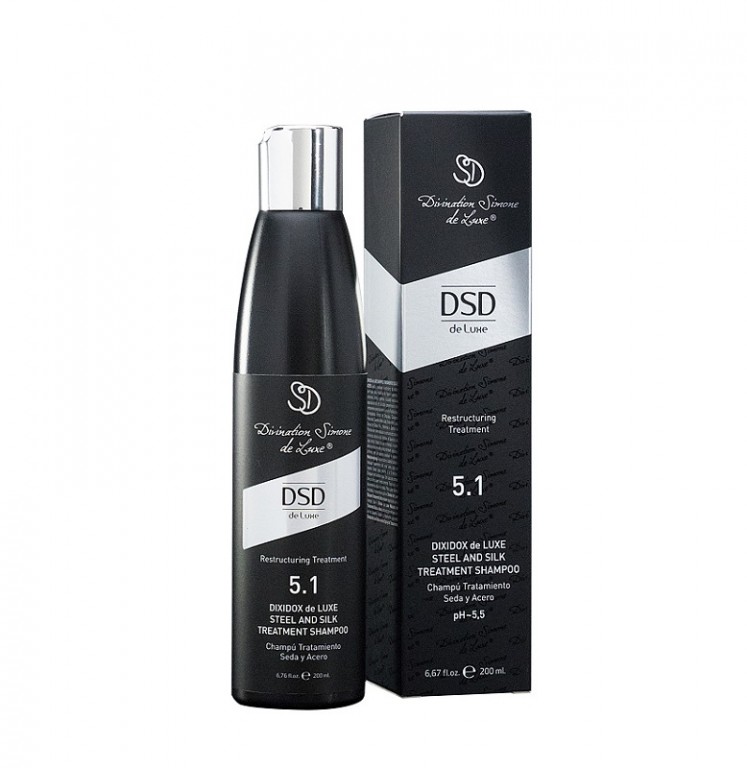 DSD de Luxe 5.1 - šampon na poškozené vlasy 200 ml