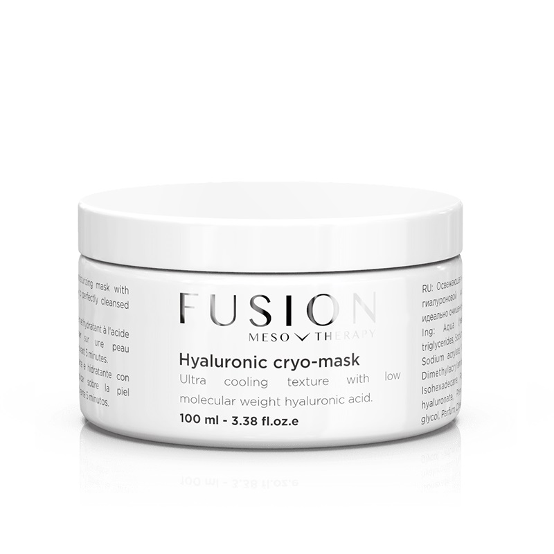 FUSION Meso Hyaluronic cryo mask - Chladicí hydratační maska 100 ml