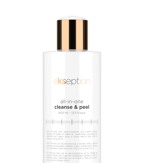 EKSEPTION all-in-one cleanse & peel 400 ml