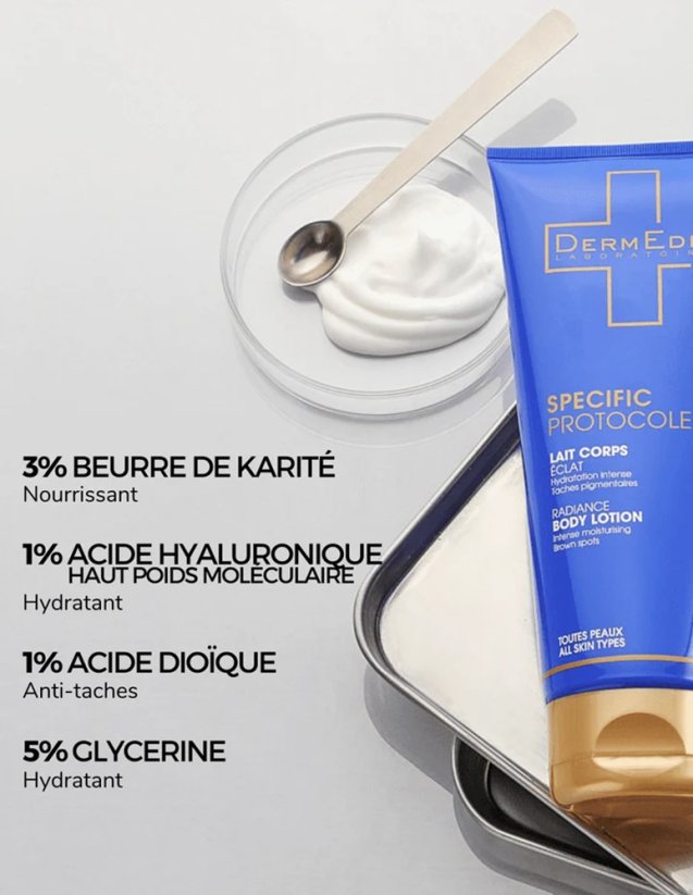 DERMEDEN Radiance Body - rozjasňující tělové mléko 200 ml