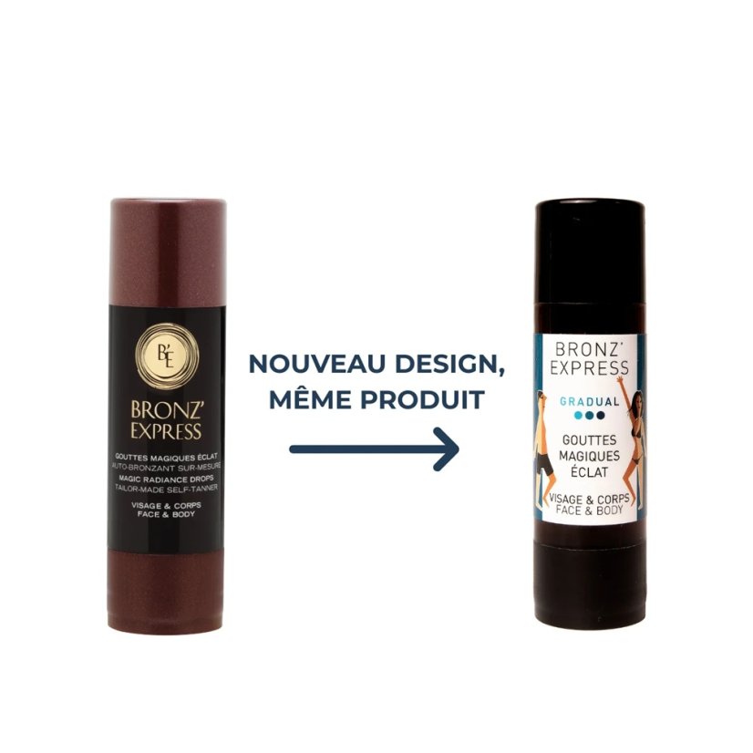 BRONZ EXPRESS Magic Radiance Drops - samopalující kapky 30 ml