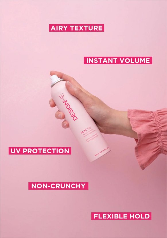 DESIGNME Puff.Me Dry Spray - suchý texturizační spray 245 ml