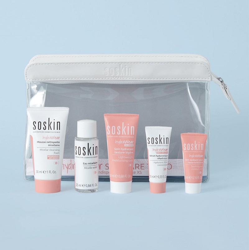Soskin-Paris Hydrawear Skincare To Go - pleťová cestovní sada 