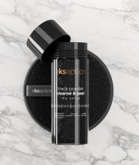 EKSEPTION Black Powder - prášek pro exfoliaci a detoxikaci pleti 180 g