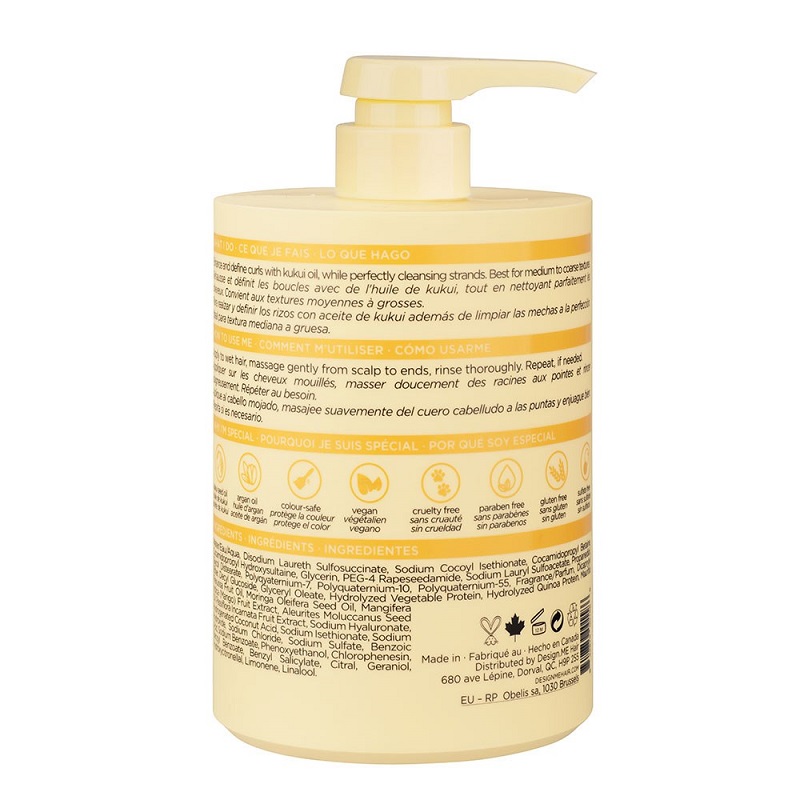 DESIGNME Bounce.Me Curl Sh. - šampon na vlnité vlasy 1000 ml