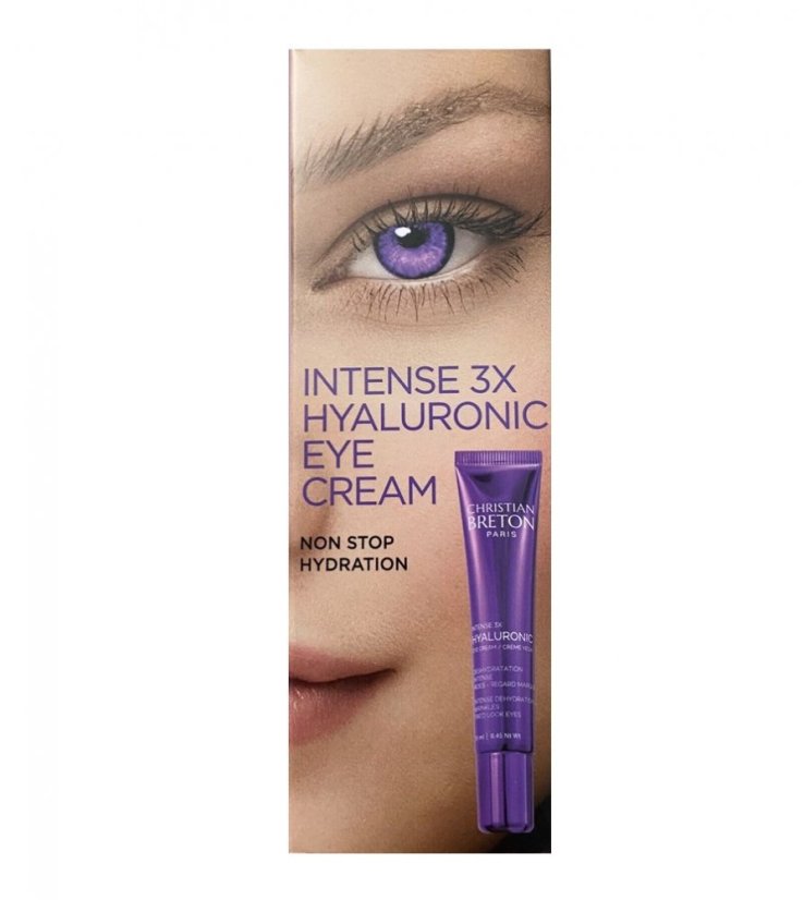 CHRISTIAN BRETON 3x Hyaluronic Eye - oční krém 15 ml