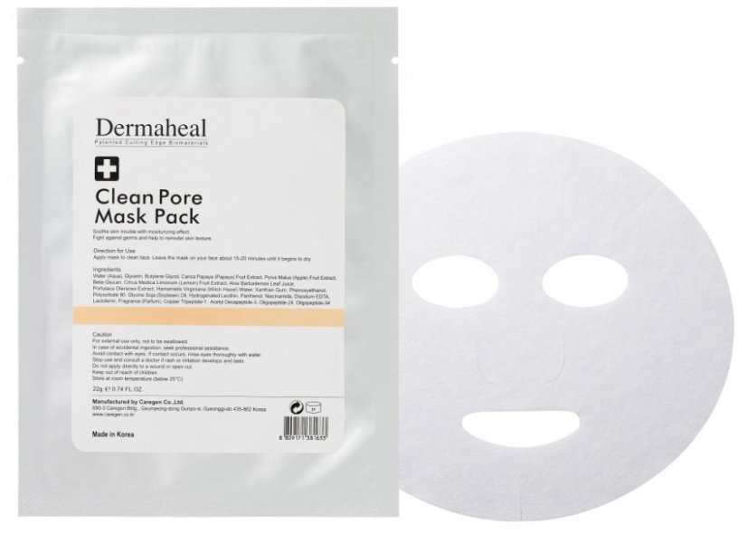 DERMAHEAL Clean Pore Mask - čistící pleťová maska 22 g
