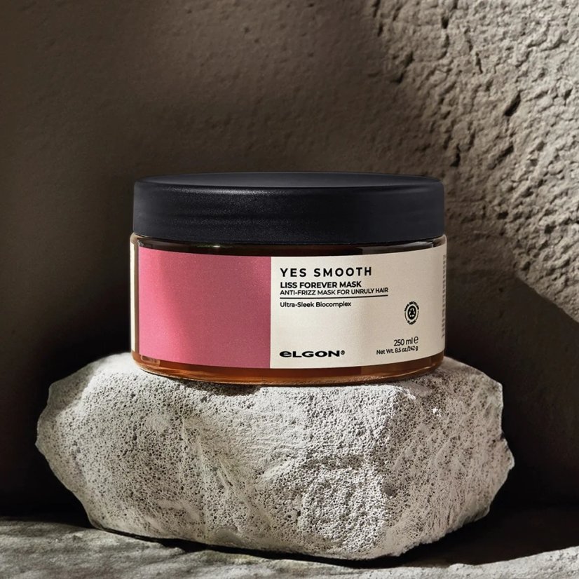 ELGON Yes Smooth Mask - maska proti krepatění vlasů 250 ml
