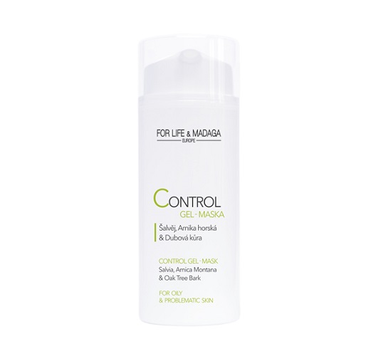 FOR LIFE & Madaga Control gel-maska pro mastnou pleť 100 ml
