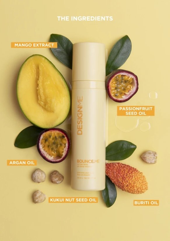 DESIGNME Bounce.Me Curl Spray - gel pro vlnité vlasy 230 m