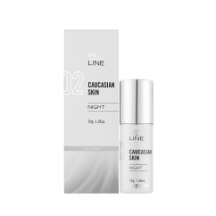 MeLine 02 Caucasian Skin Night - depigmentační emulze 30 g