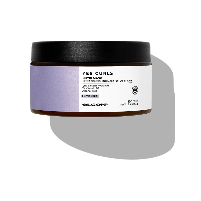 Elgon Yes Curls Nutri Mask - intenzivní maska pro kudrnaté vlasy 250 ml