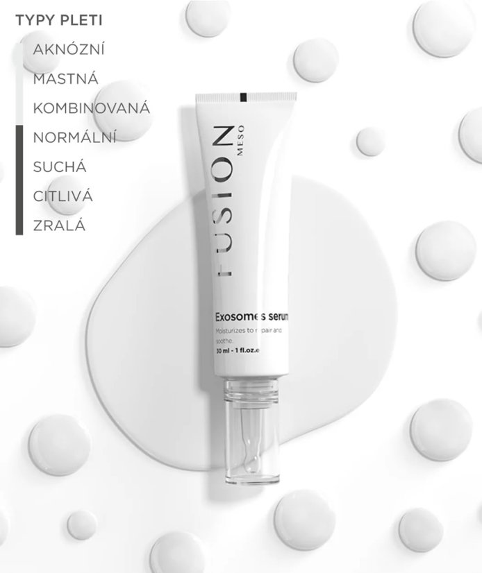 FUSION Exosomes serum - pro suchou a citlivou pleť 30 ml