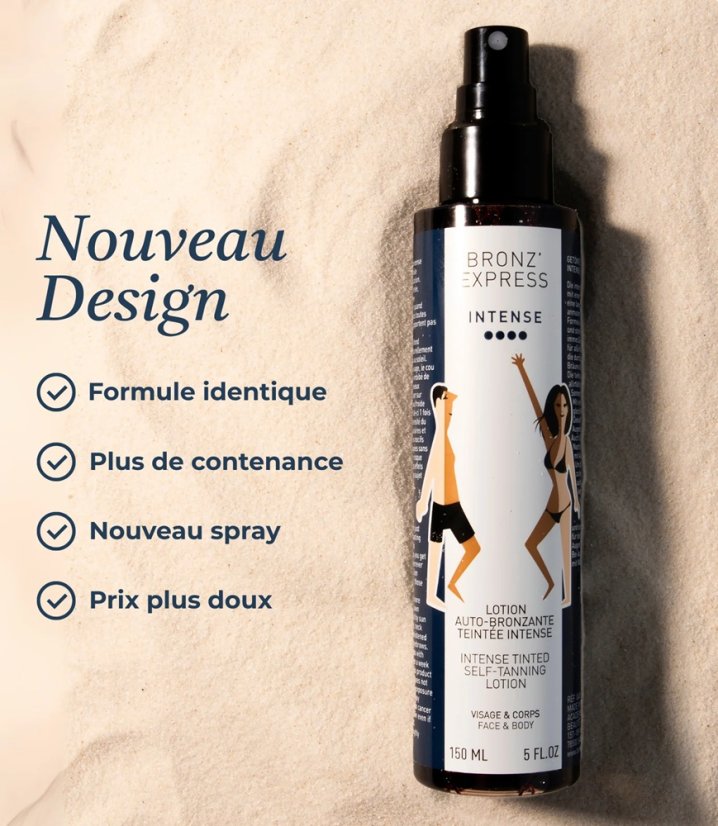 BRONZ 'EXPRESS Intense Tinted -  tónovací samoopalovací spray 150 ml