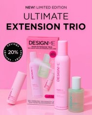 DESIGNME Hair Extension Trio - sada pro objema lesk vlasů