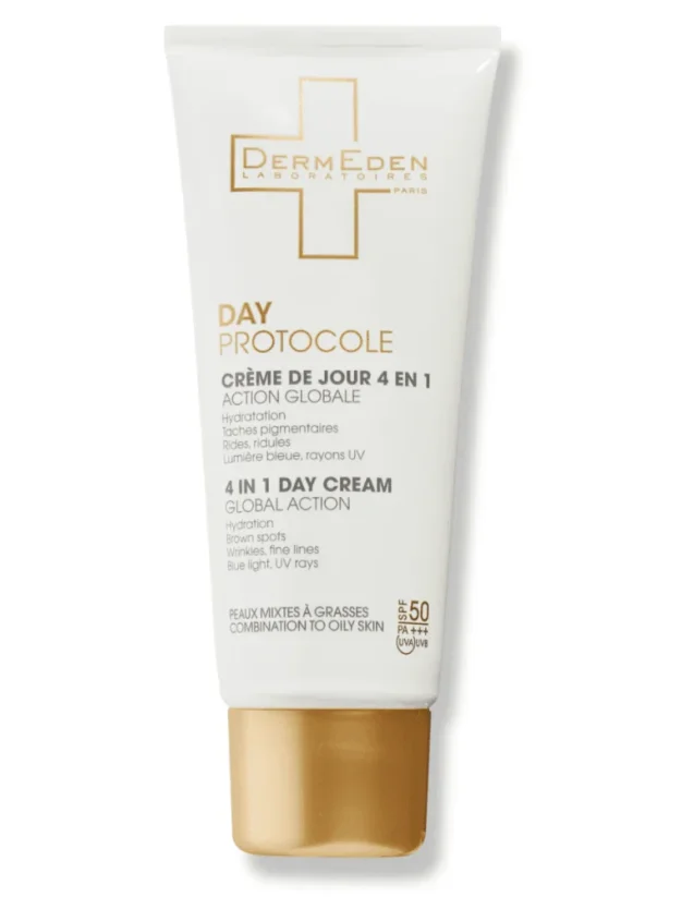 DermEden 4 in 1 Oily Skin SPF 50 - krém na mastnou pleť 50 ml