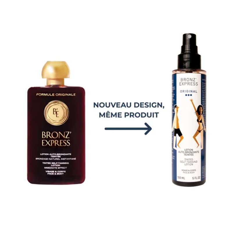 BRONZ 'EXPRESS Original Tinted -  tónovací samoopalovací spray 150 ml
