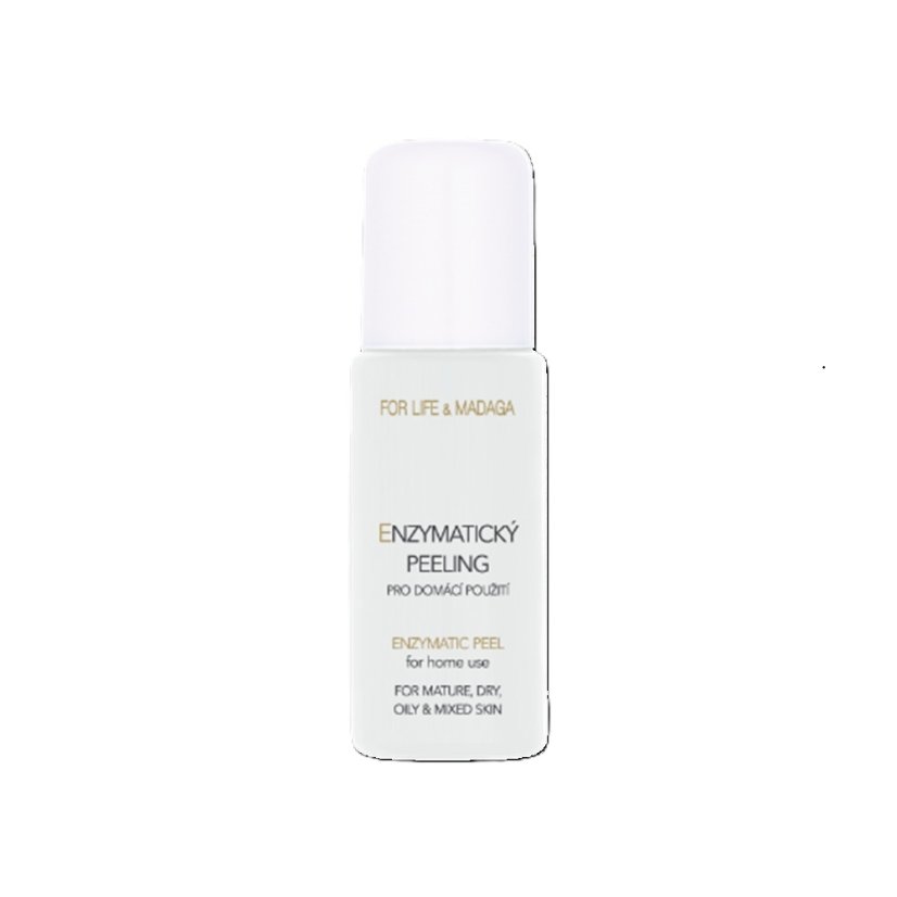 FOR LIFE & Madaga - Enzamytický peeling na domácí použití 30 ml