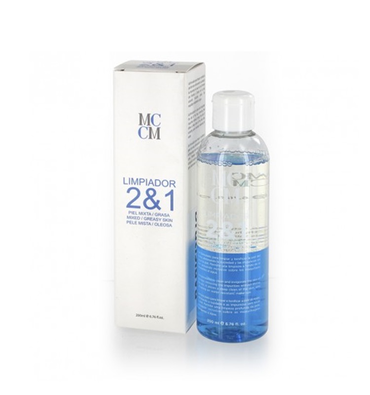 MCCM Limpiador 2 & 1 Greasy Skin - odličovač na mastnou pleť 200 ml