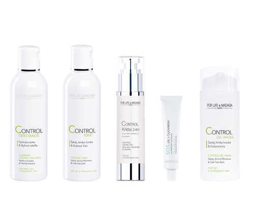 FOR LIFE & Madaga Control - sada na aknózní pleť 5 ks