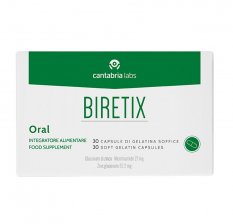 BIRETIX Oral - Doplněk stravy pro kontrolu tvorby kožního mazu 30 ks