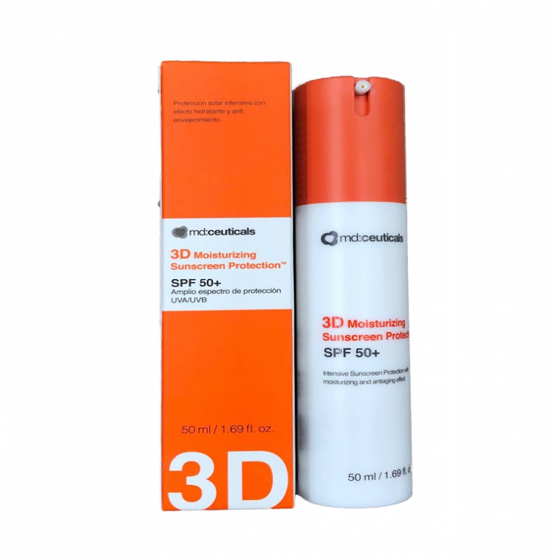 md:ceuticals 3D Moisturizing Sunscreen Protection SPF 50+ Hydratační ochranný krém proti slunci 50 ml