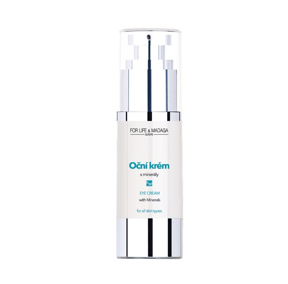 FOR LIFE & Madaga oční krém s minerály 30 ml