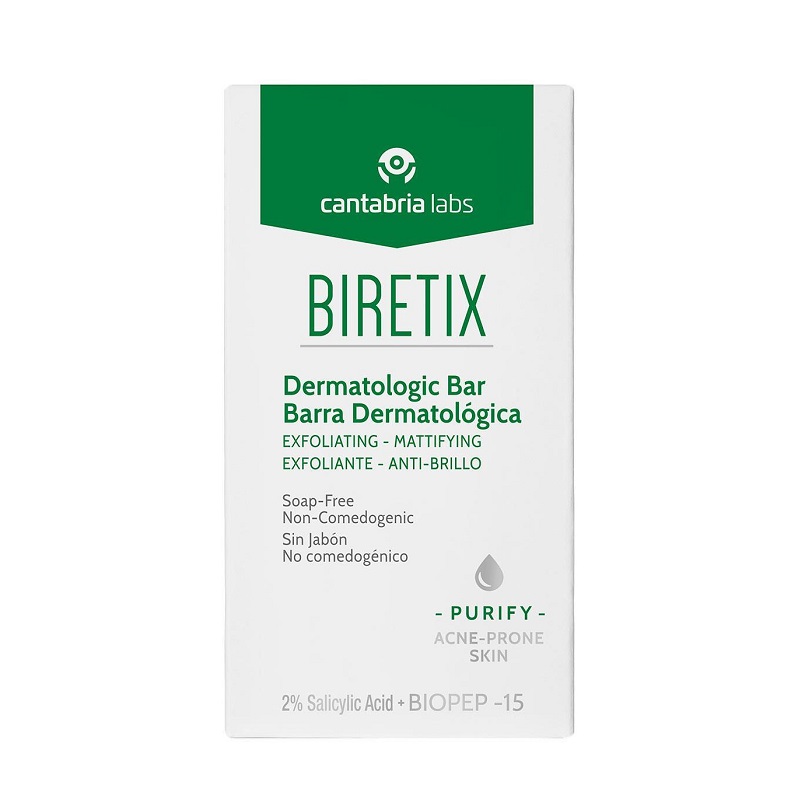 BIRETIX Bar - dermatologické mýdlo na akné 80 g
