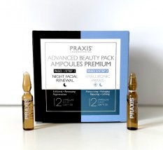 PRAXIS Ampoules Premium - ampulky pro omlazení pleti 24 x 2 ml