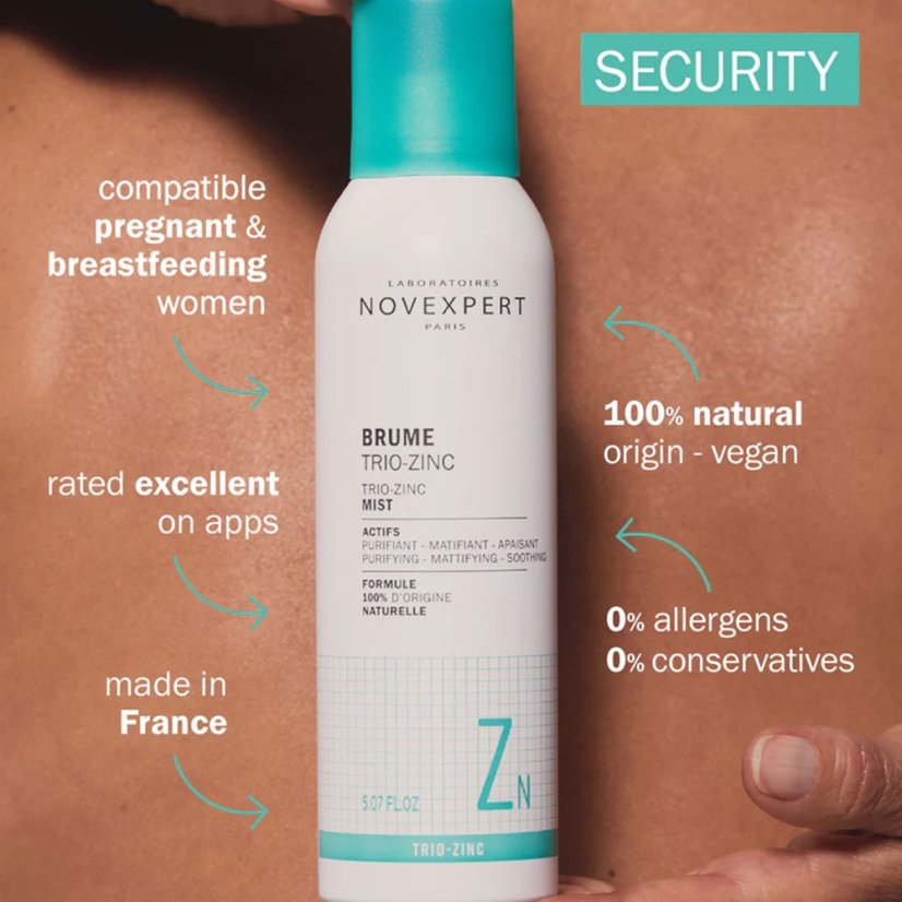 NOVEXPERT Trio-Zinc Mist – mlha proti akné